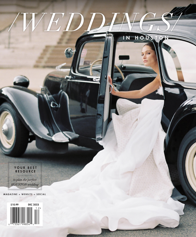 December 2023 issue of Weddings in Houston