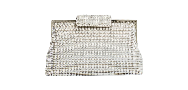 Crystal Clasp Clutch bag