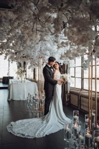 A Luxurious & Monochromatic Wedding at The Astorian
