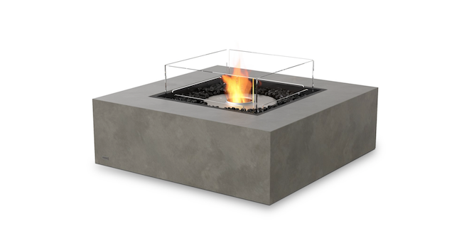 A base 40 fire pit table perfect for a patio party. 