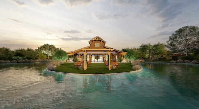 The new indoor-outdoor event space at Hyatt Regency Hill Country Resort & Spa.