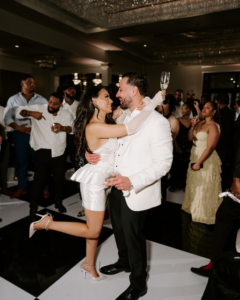 Bride Transforms Her Mom’s Wedding Gown Into a Modern Mini Bride Transforms Her Mom’s Wedding Gown Into a Modern Mini