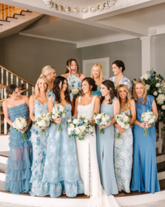 Blue Wedding Inspiration for a Timeless Something Blue Moment