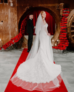 Red Wedding Inspiration for Romantic Wedding Details