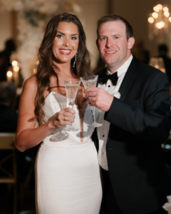 Great Gatsby Glamour at a Houston Ballroom Wedding