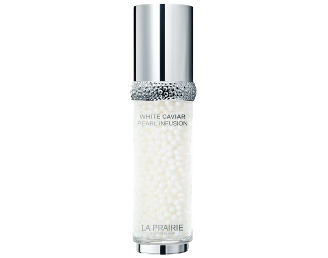 White caviar pearl infusion serum by La Prarie.