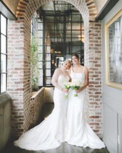 These Brides Exchanged Vows with a Spring Wedding With White Blooms