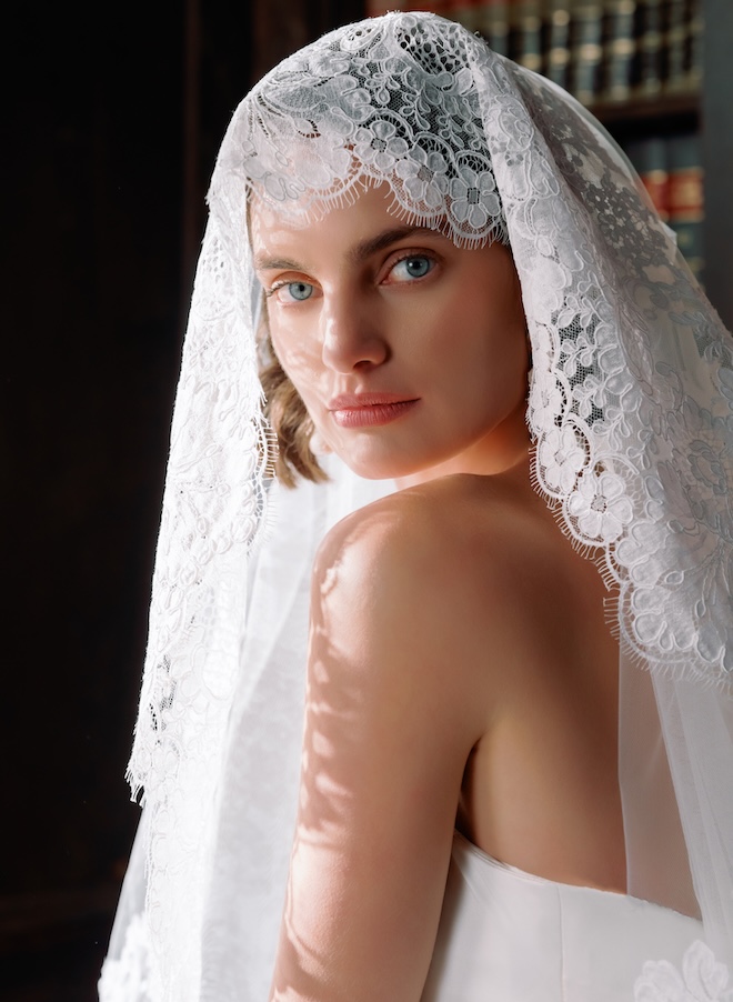 Wedding veil inspiration from five luxury bridal designers. 