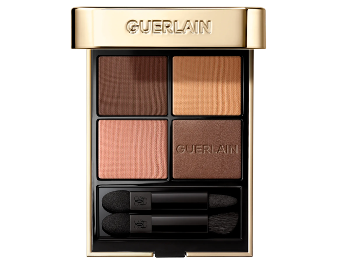 A four shade neutral eyeshadow palette by Guerlain. 