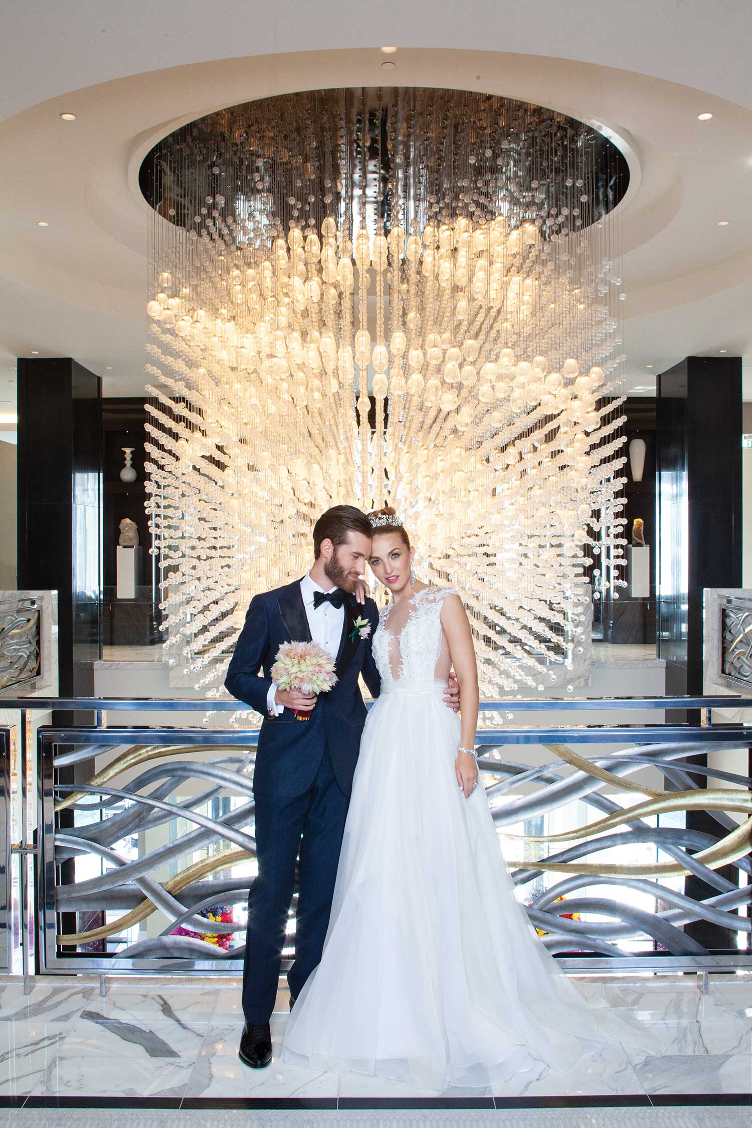 photo: larry fagala location: the post oak hotel bouquet: the events co. gown: joan pillow