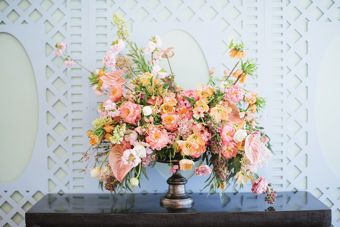 wedding inspiration, pink bouquet, spring, floral arrangement, todd events