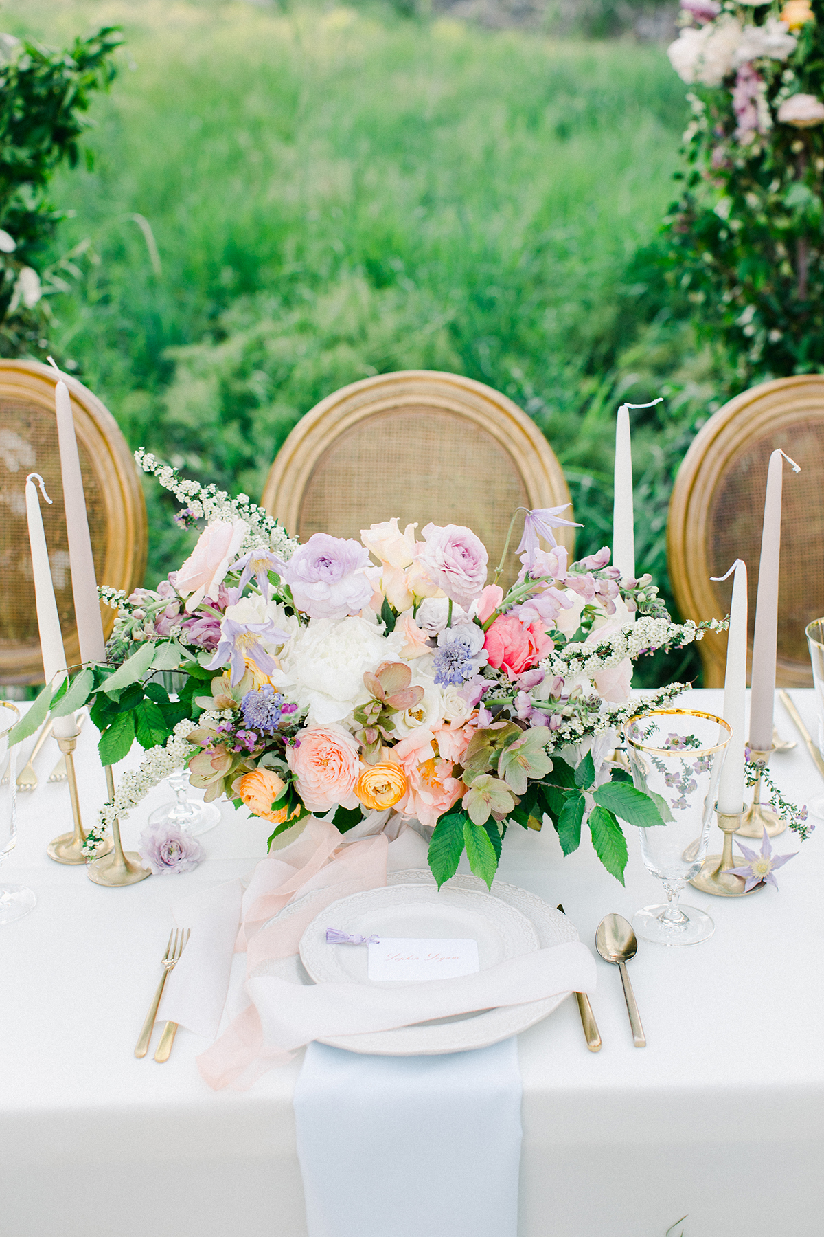 Bright Florals - Spring Wedding Decor