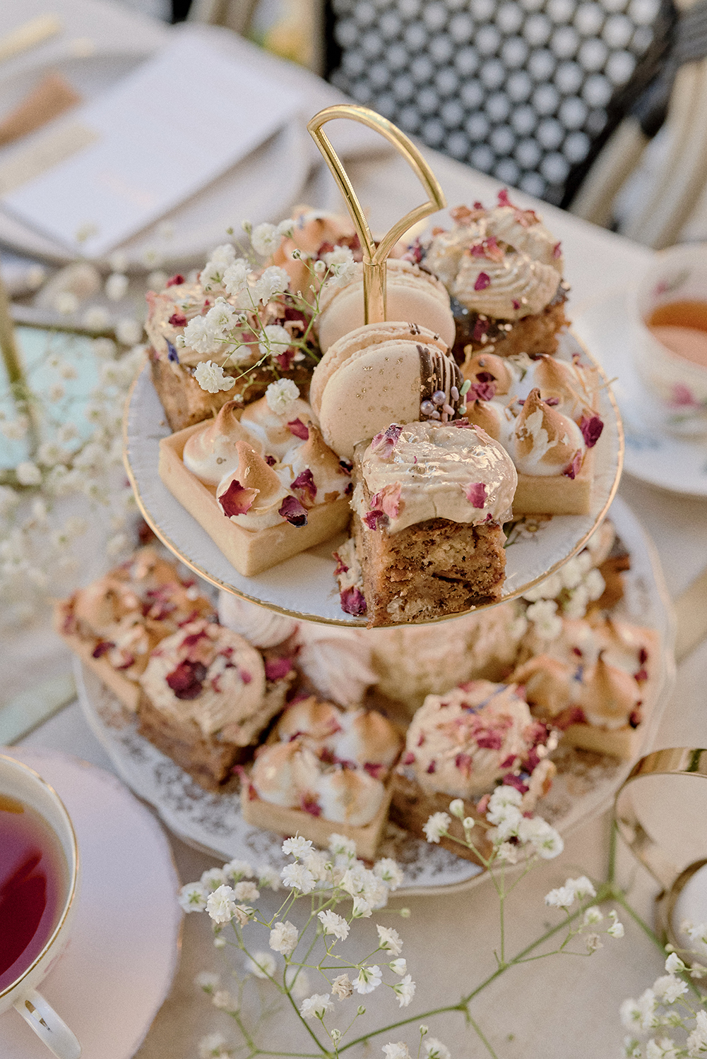 dessert display - wedding