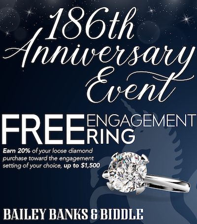 Bailey Banks & Biddle - 186th Anniversary Event Bailey Banks & Biddle - 186th Anniversary Event