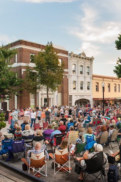 Photo Courtesy of Visit Brenham Visit Brenham - Hot Nights Cool Tunes