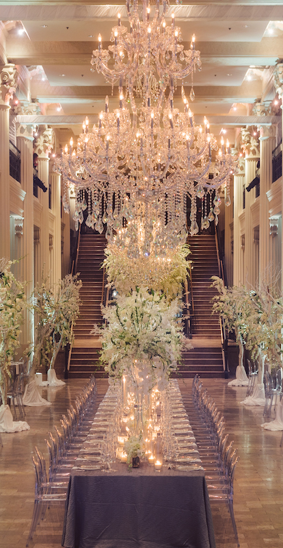 Find Wedding Venues in Houston | Venue: The Corinthian Houston | Flowers + Decor: Plants N' Petals | Photo: J. Cogliandro  