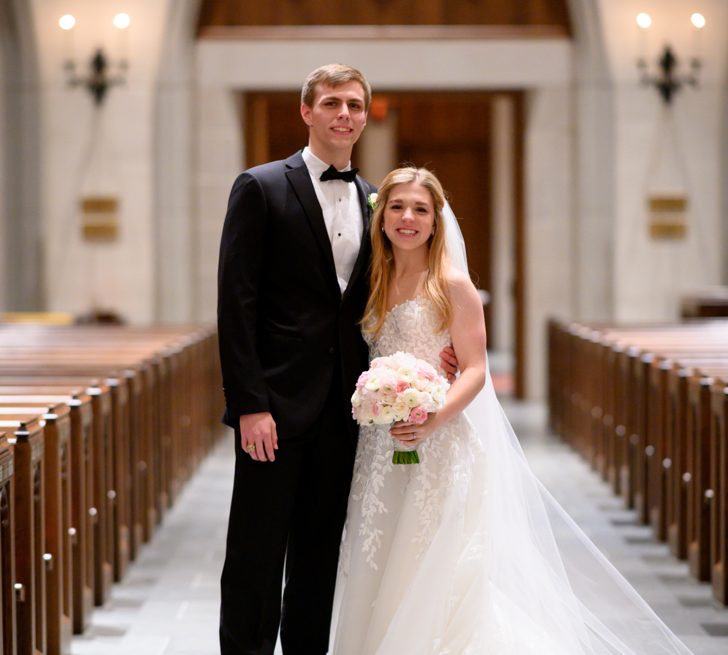 Pink, White And Creams Classic Wedding By Plants N’ Petals