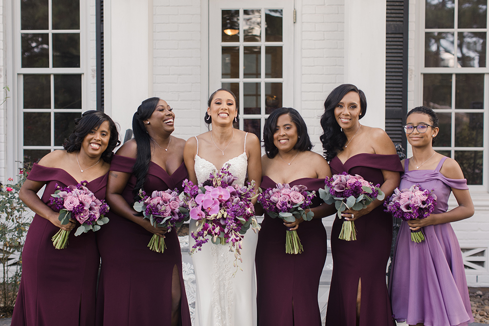 bride tribe - bridal party