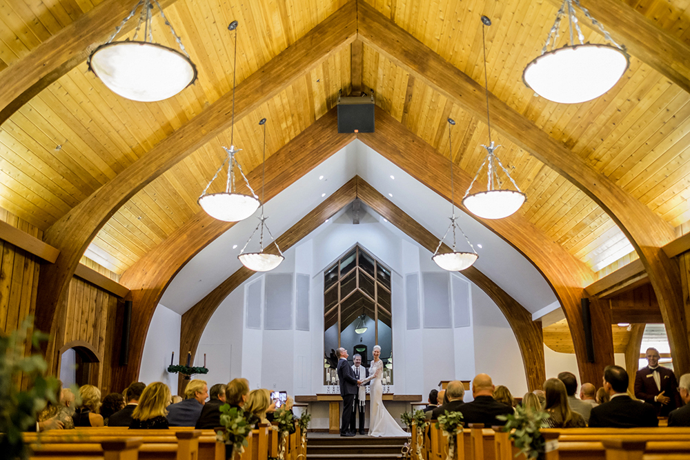 church ceremony - rustic