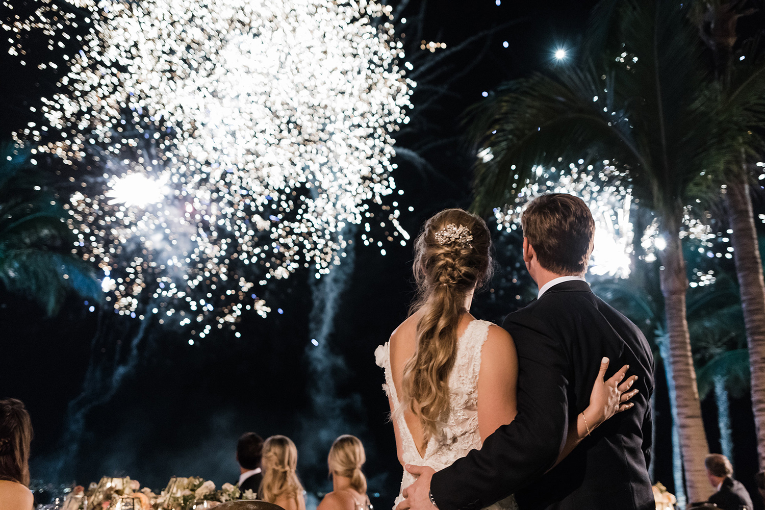 fireworks - destination wedding entertainment in mexico