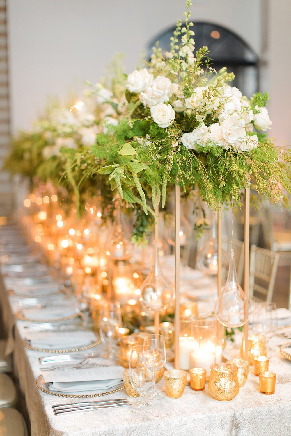 reception decor - table setup 