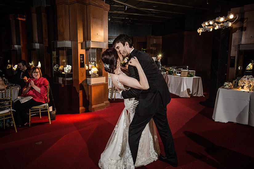 first dance - wedding reception entertainment - gem hall