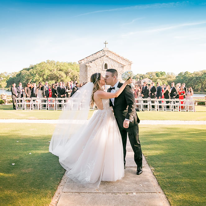 outdoor lakeside wedding