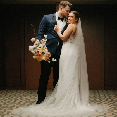 A Color Springtime Garden Wedding at the Omni Houston Hotel