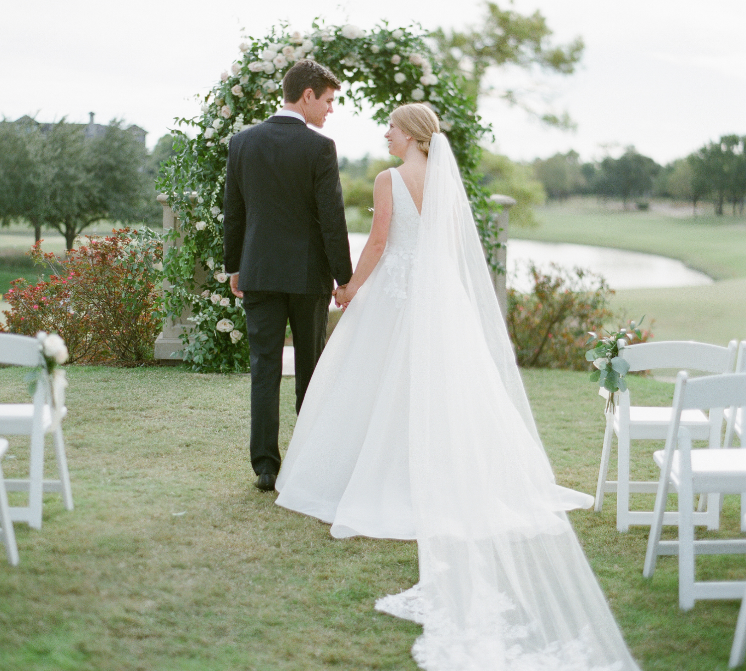 Elegant Blush Wedding at Royal Oaks Country Club