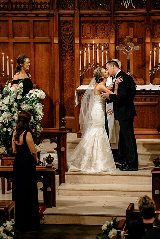 houston wedding, chuch ceremony, bride, groom, bridal