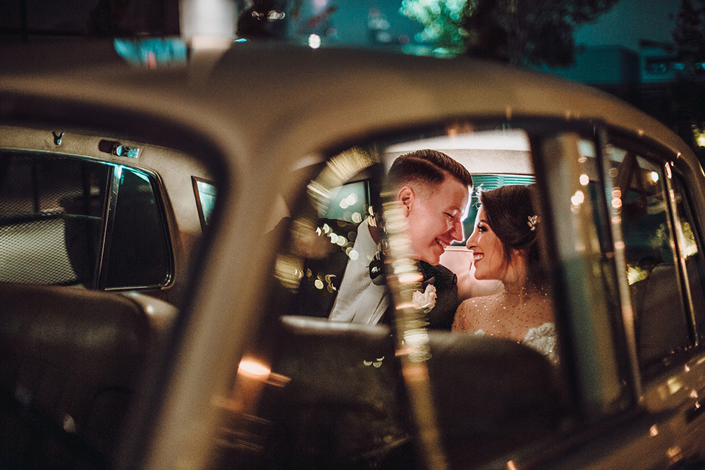 car getaway - houston wedding photo