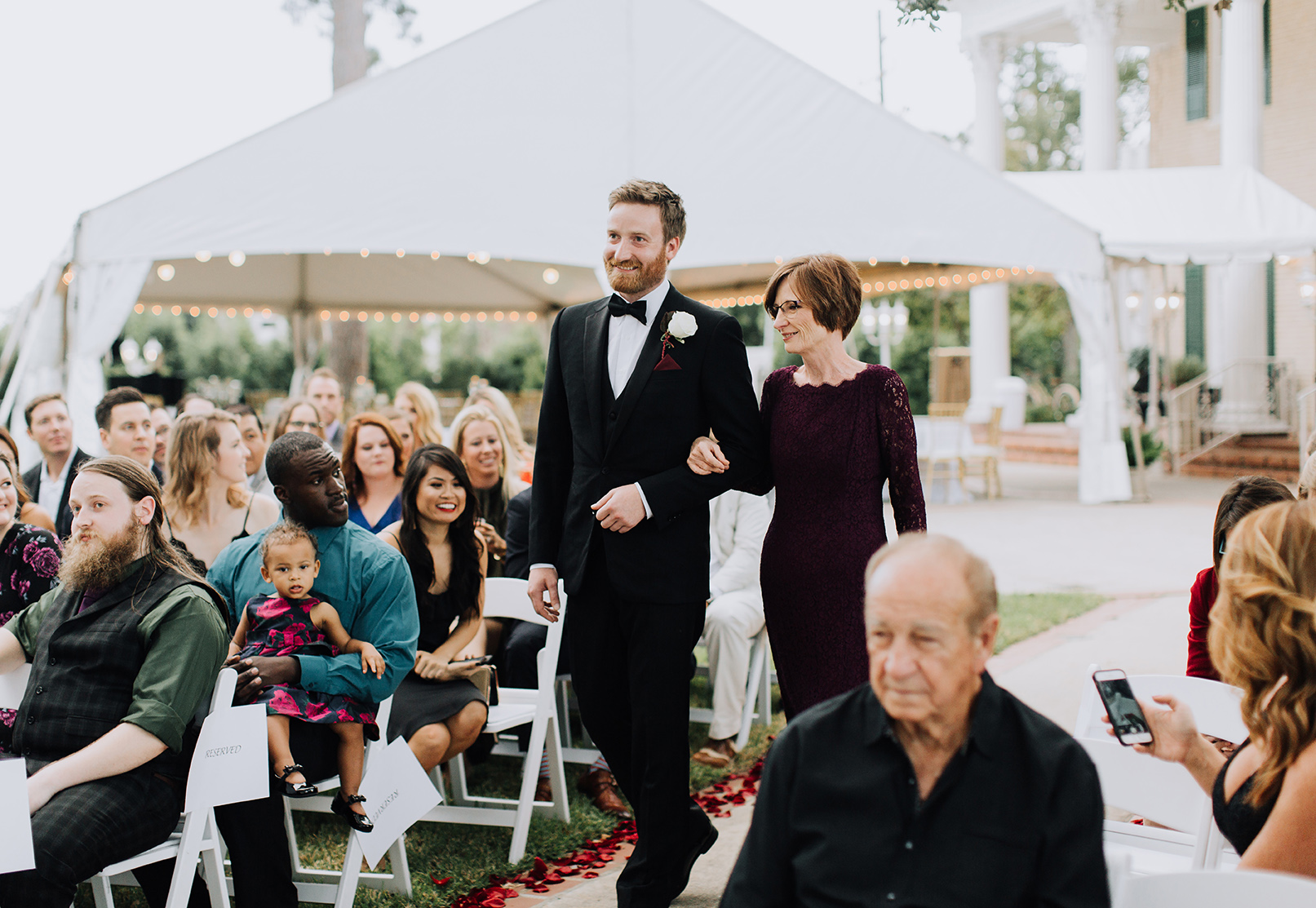 texas, groom, mother of the groom, gardens at madeley manor, texas, wedding photography