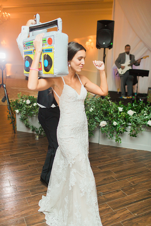 houston wedding, reception, bride, dancefloor
