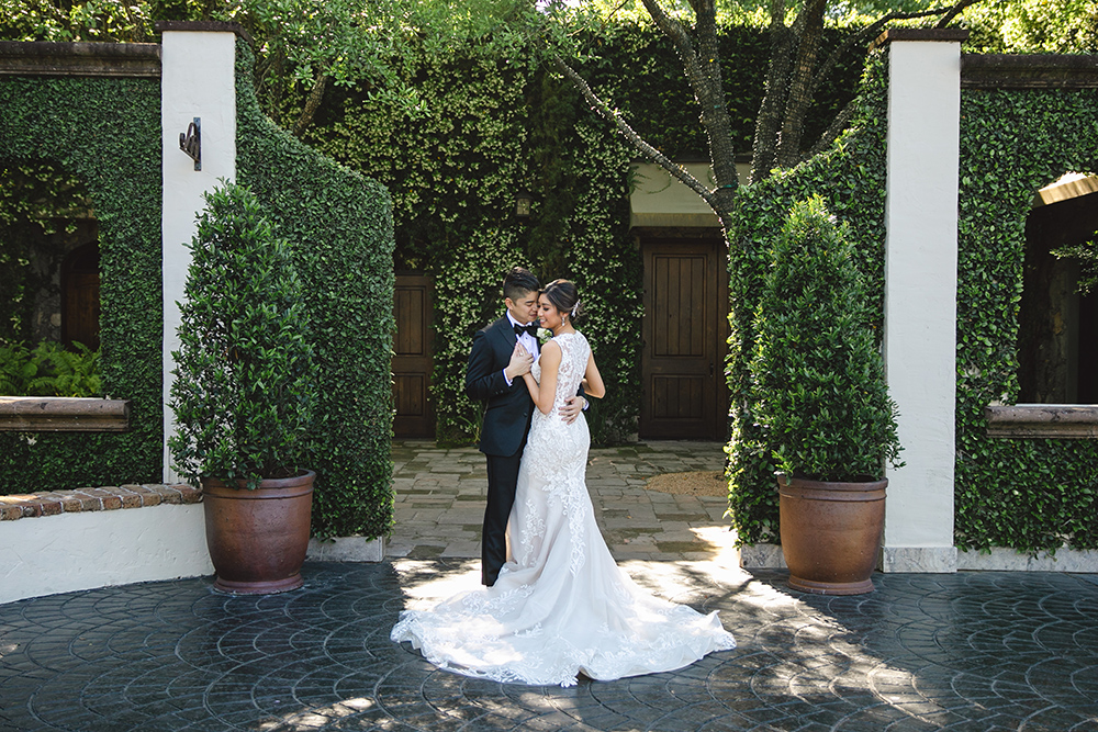 wedding photography - outdoor - bell tower on 34th - bride - groom