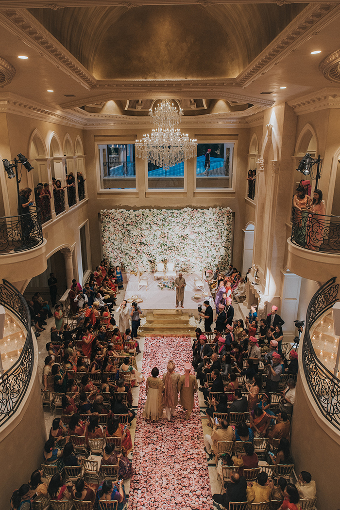 Real Houston Wedding - South Asian Wedding - Flora & Eventi - Hilton Houston Americas