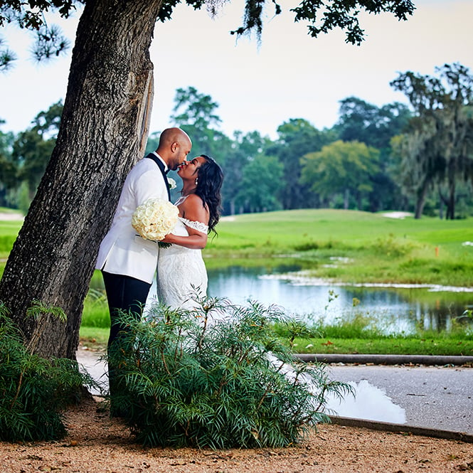 raveneaux country club, venue in houston, gorgeous wedding gown