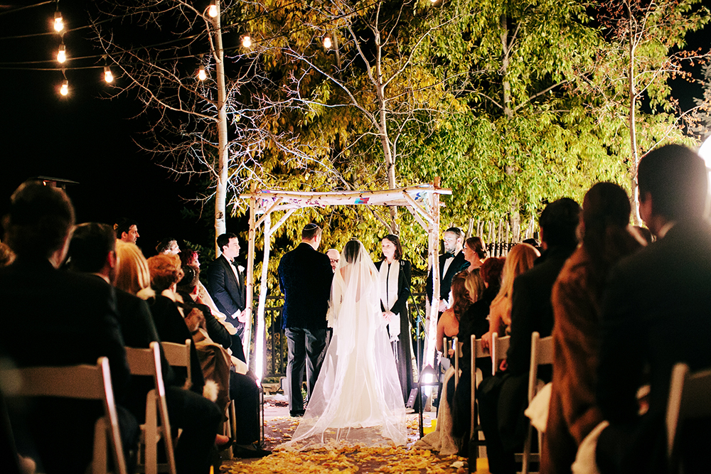 outdoor wedding ceremony - aspen
