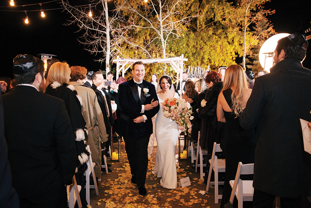 outdoor wedding ceremony - colorado 