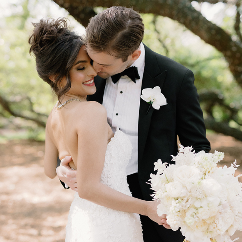 Champagne & Lavender Decor Adorn This Persian Wedding