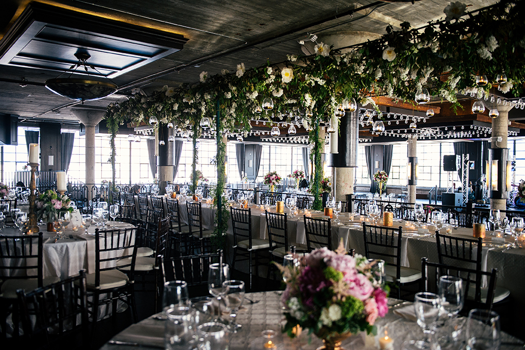 houston, The Astorian, downtown, local wedding venues, floral canopy, rooftop, loft, pink, blush, ro