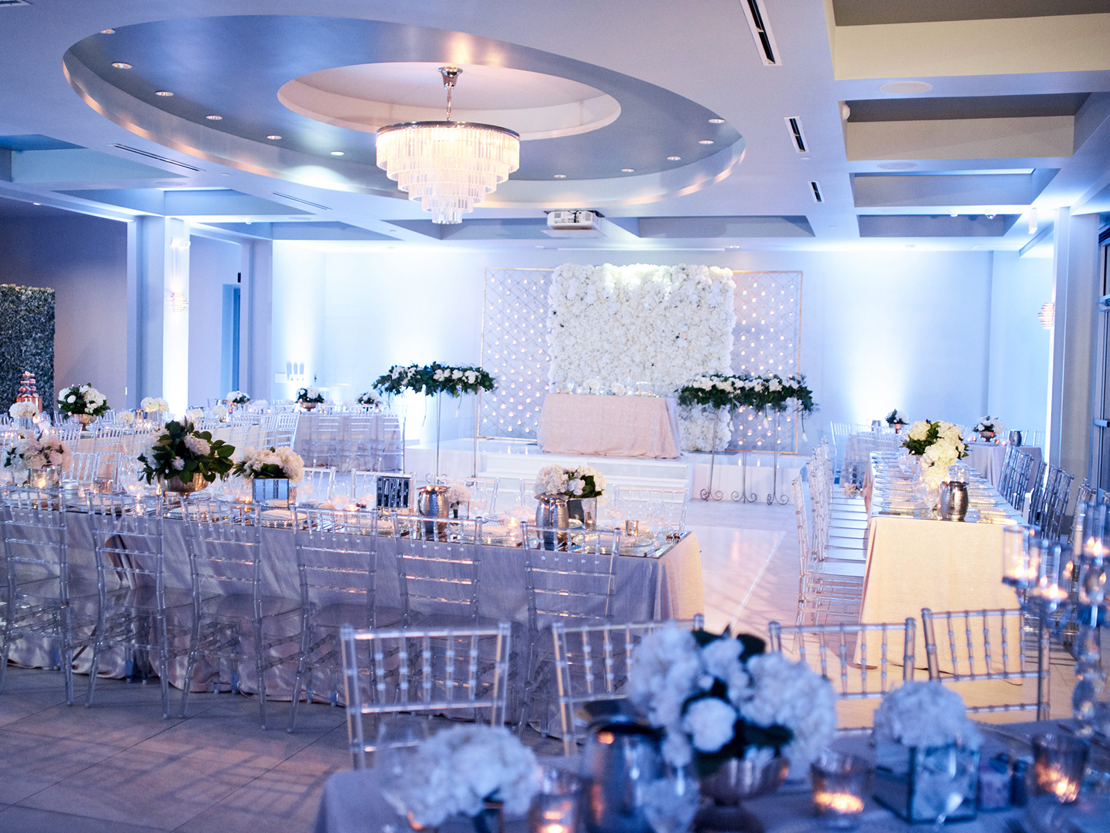 indoor wedding reception venue - luxe