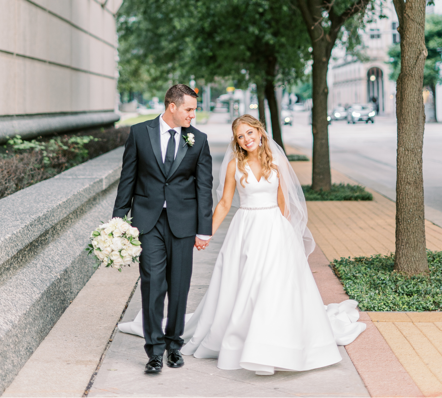 Classic Monochromatic Wedding