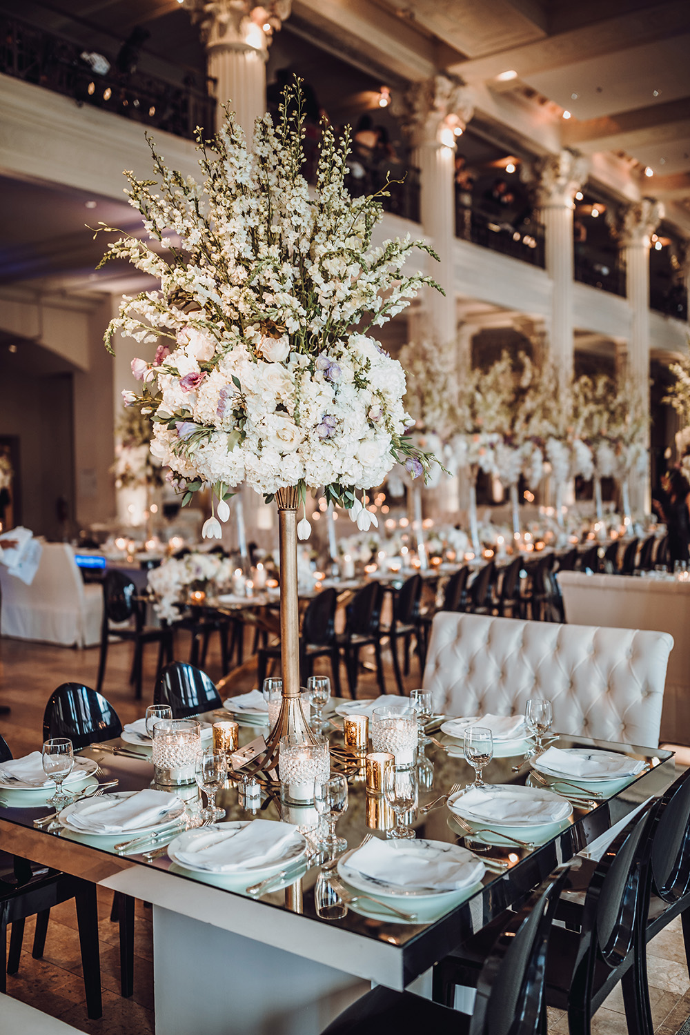 corinthian, houston, cranes, paper, unique, photography, romantic, reception, flowers, plants