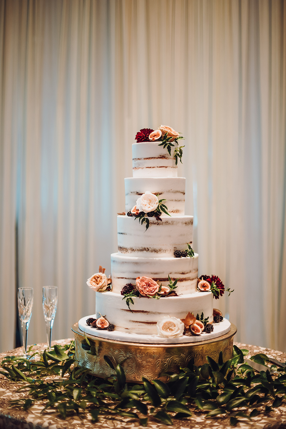 wedding cake - cakes by gina 