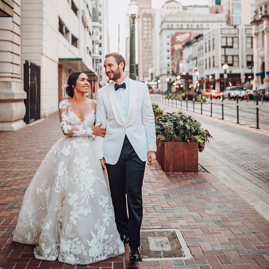 luxury wedding, blush violet roses, romantic