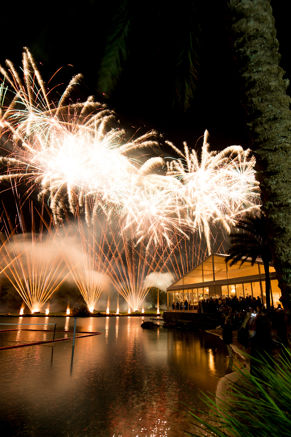 houston wedding inspiration - fireworks