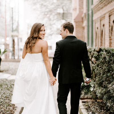 A City-Chic Ballroom Wedding at the Magnolia Hotel Houston