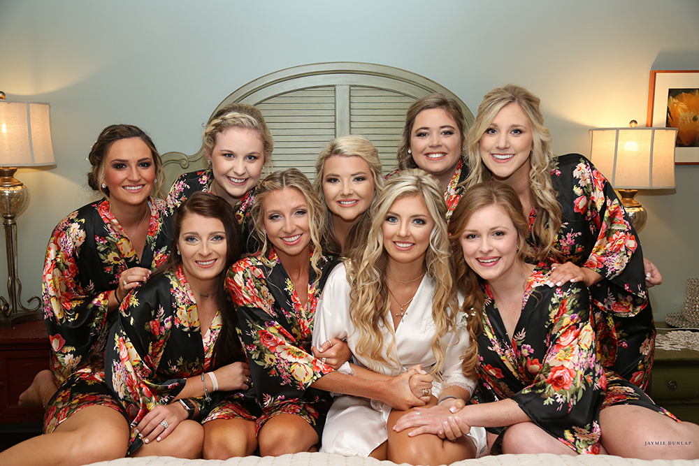 bridal party - bride tribe