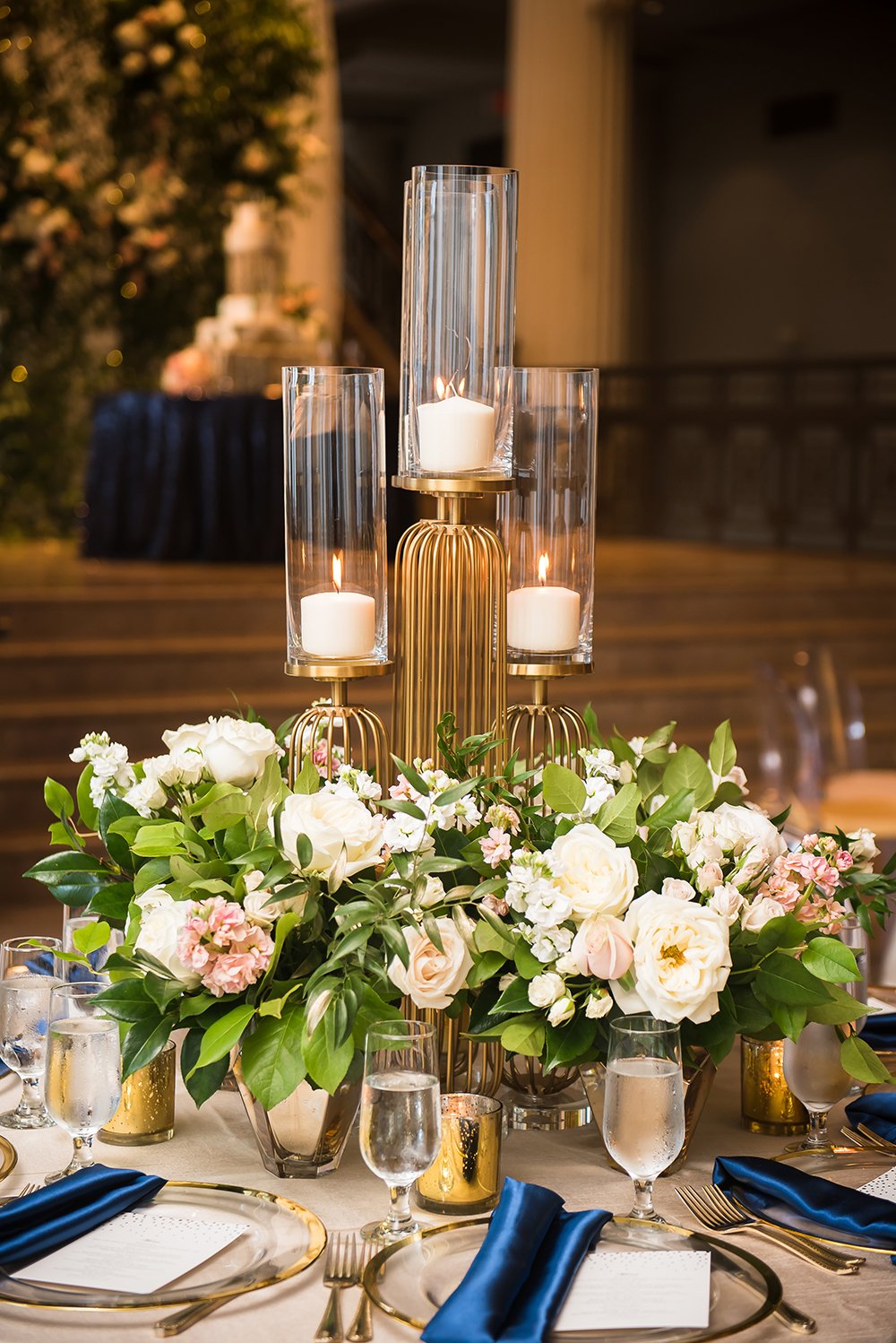 reception decor - centerpieces