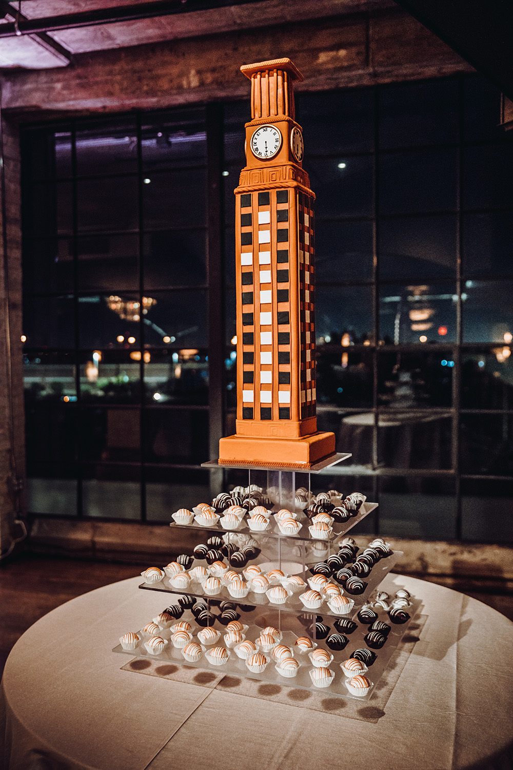 UT - university of texas - grooms cake - tower